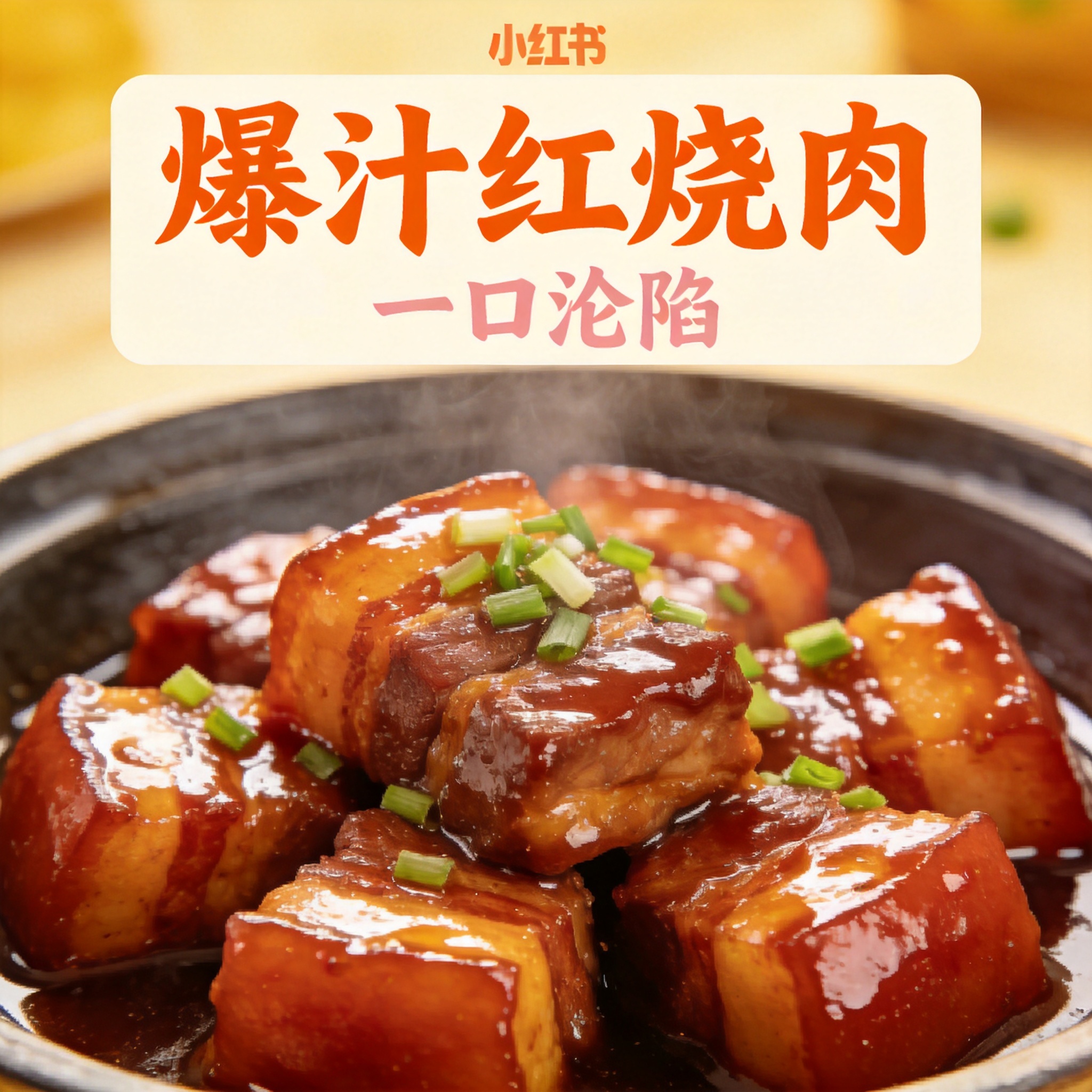 红烧肉的3种家常做法